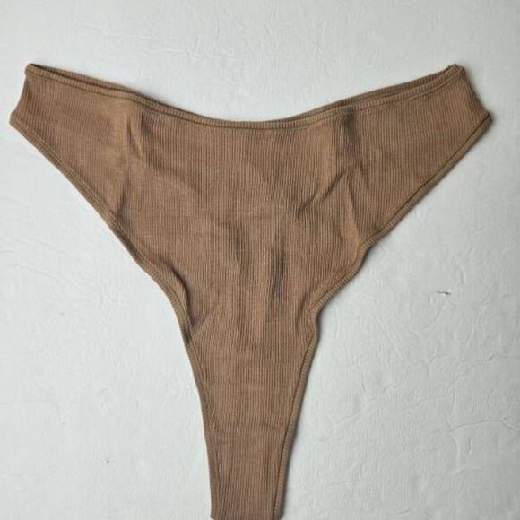2 PAIR SKIMS COTTON RIBBED PANTY NWT - Picture 2 of 14